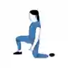 Stretch 4: Half-kneeling hip flexor stretch