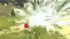 Screenshot of Evan fighting on the battlefield.
