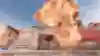An explosion in Counter-Strike 2.
