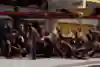El equipo Red Bull Racing hizo una parada en boxes durante el Gran Premio de Brasil.