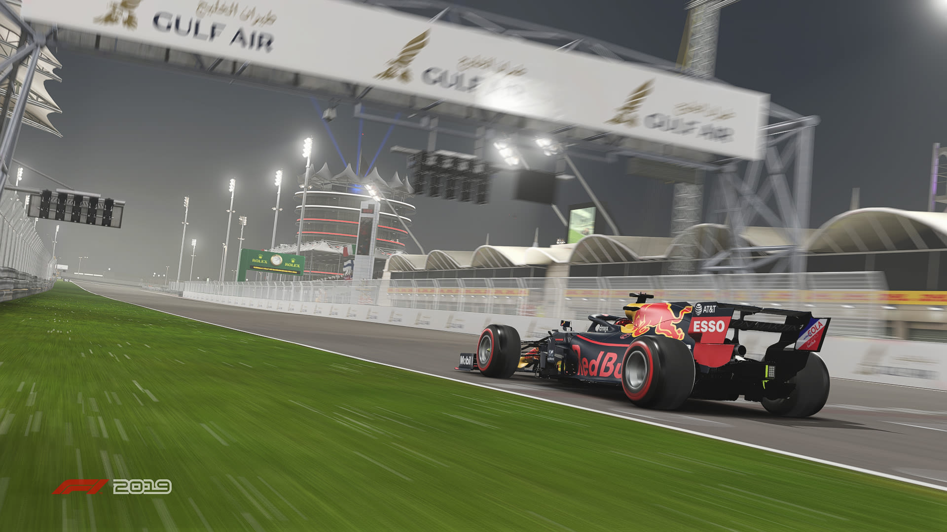 On Track During The Virtual Bahrain GP
