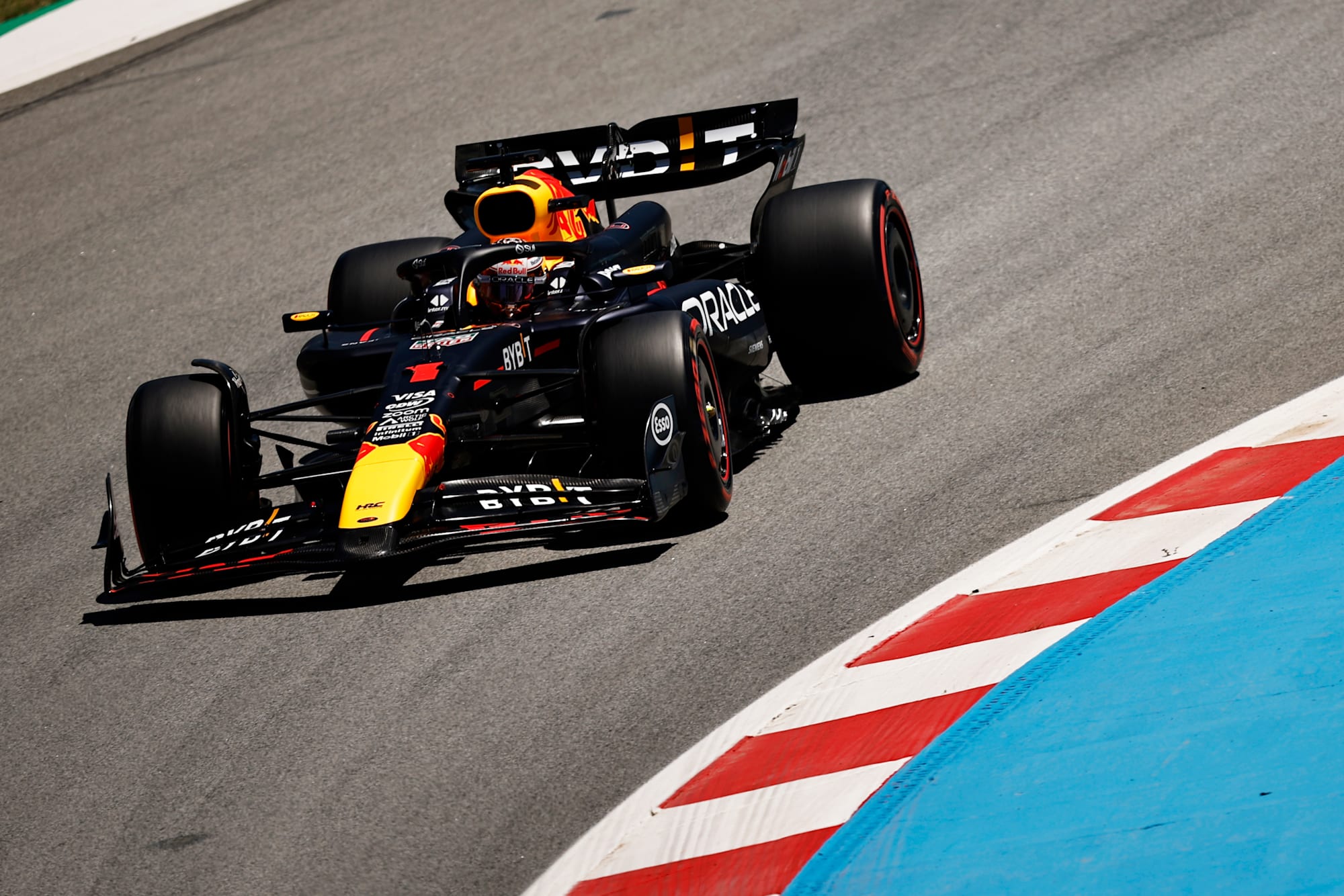 Max Verstappen of Oracle Red Bull Racing at the Spanish Grand Prix on June 22, 2024.