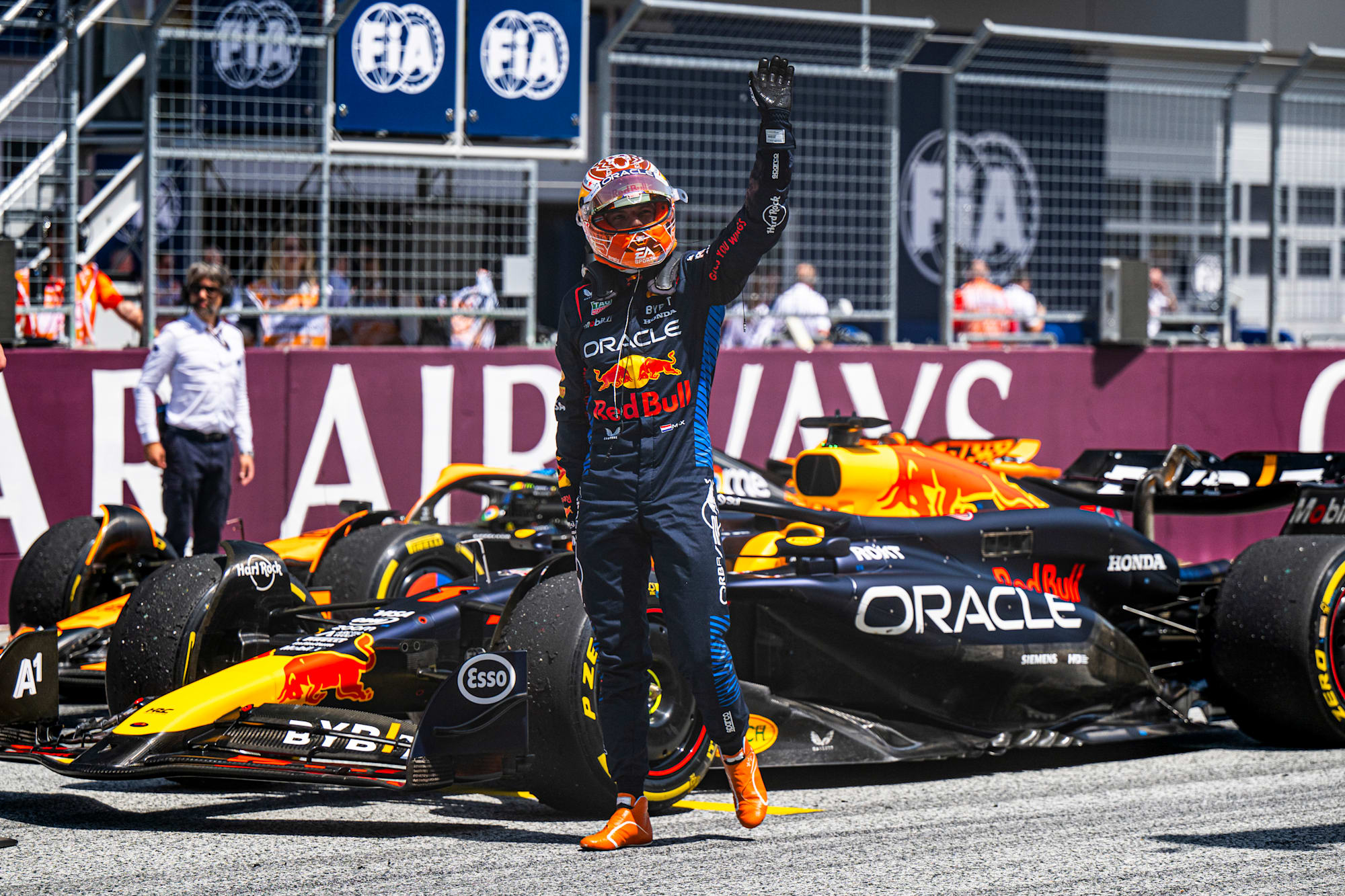 Max Verstappen de Oracle Red Bull Racing en el Gran Premio de Austria el 29 de junio de 2024.
