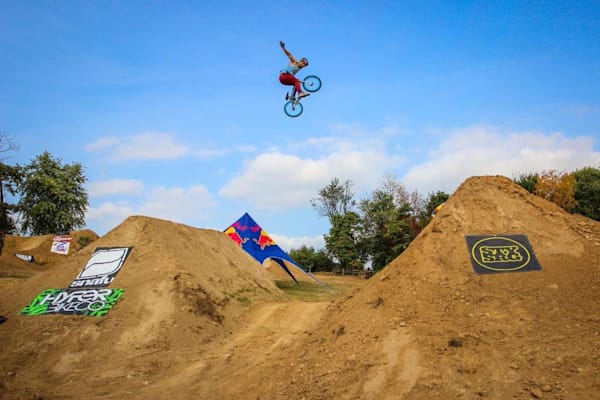 The Story Behind Double Cross BMX Dirt Jump Race