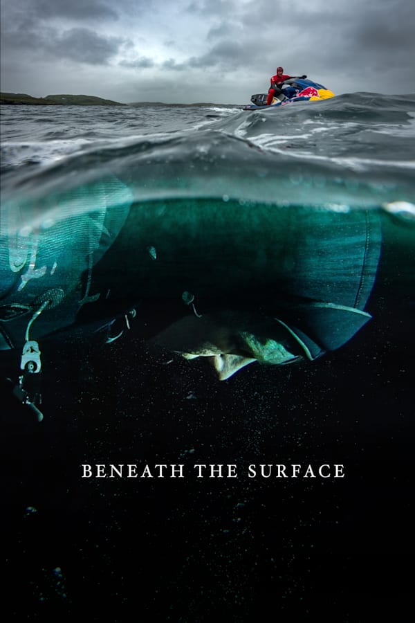 Below the surface. Beneath the surface.