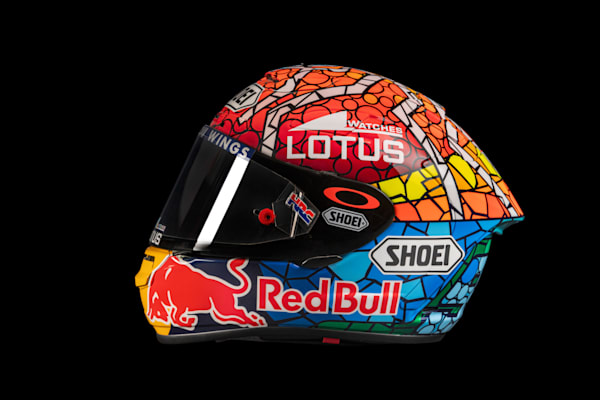Marc Marquez Helmets Mosaico Gaudi 2015 GP Catalunya
