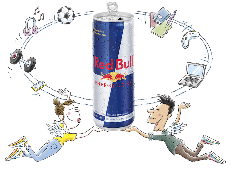 Couche-Tard - Le goût de l'été + les ailes de Red Bull =