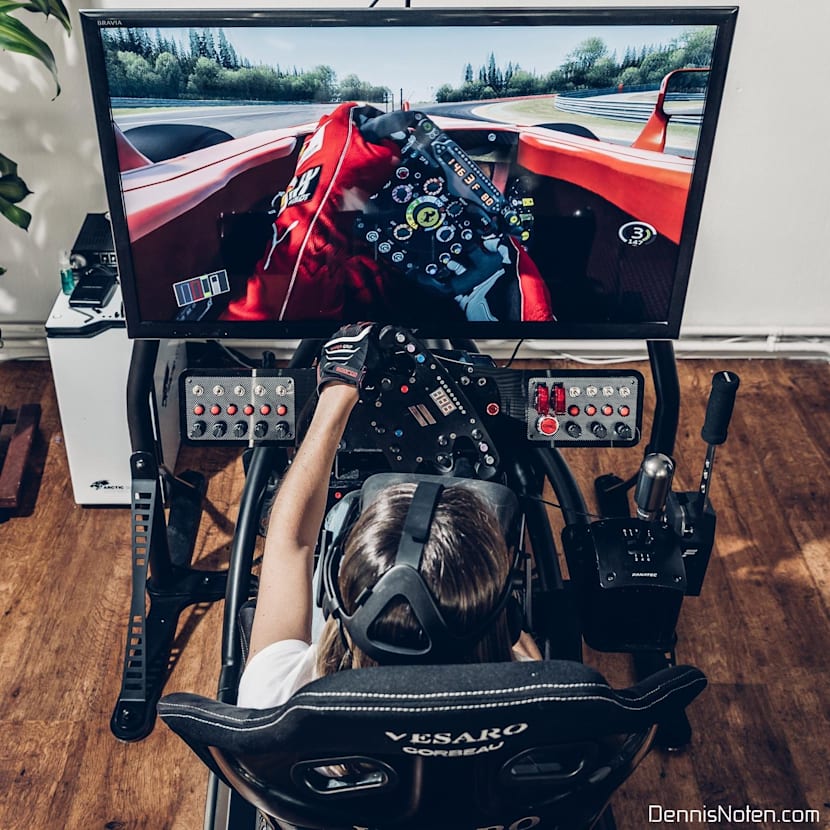 best vr set for sim racing